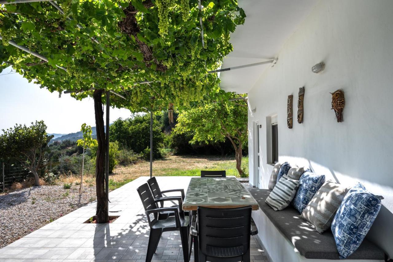 Vrisidia Cottage - Nature, Seaview & Relax Plakiás Exterior foto